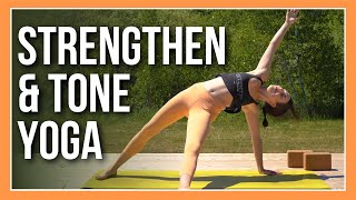 30 min Intermediate Vinyasa Yoga  Full Body Toning [upl. by Prissie280]