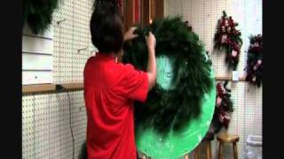 How to Light a Christmas Wreath [upl. by Nattie]