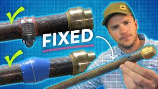 How to Fix an EMERGENCY LEAK Two Methods 🔧 💦 [upl. by Nelie]