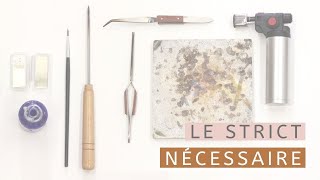 Apprendre à souder ses bijoux  le matériel de base essentiel [upl. by Assinna]