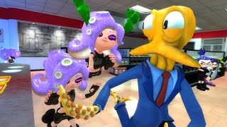 Octoling Handsome Catch Splatoon x Octodad GMOD [upl. by Bengt642]