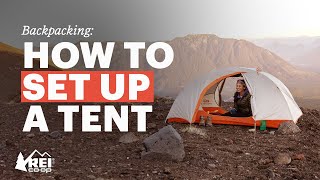 How to Set Up a Tent [upl. by Bilbe]