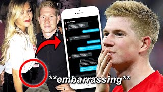 How Kevin De Bruyne Met His Model Wife EMBARRASSING STORY [upl. by Mountfort]