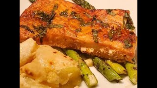 Salmon al Horno SImplemente delicioso [upl. by Tse]