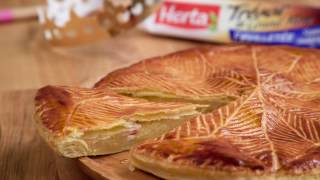 Recette de galette des rois à la frangipane HERTA® [upl. by Hoffman]