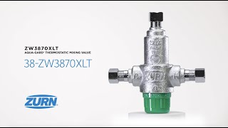 ZW3870XLT AquaGard Thermostatic Mixing Valve [upl. by Jablon]