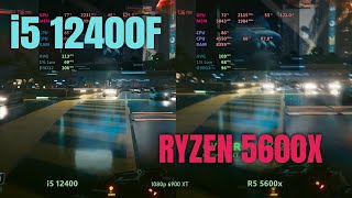 i5 12400 vs R5 5600x in 2024 [upl. by Nohsauq]