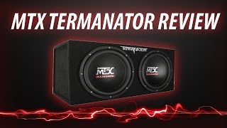 Mtx Subwoofer Package Review [upl. by Danna507]