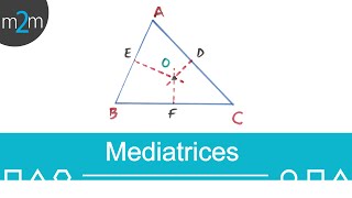 Mediatrices de un triángulo [upl. by Dammahum436]