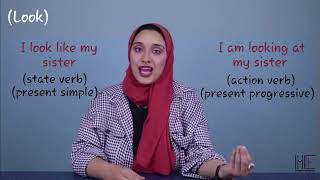 State Verbs and Actions Verbs شرح بالعربي [upl. by Enaid700]