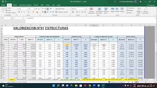 CLASE 04 VALORIZACIÓN Y LIQUIDACIÓN DE OBRAS [upl. by Sirhc]