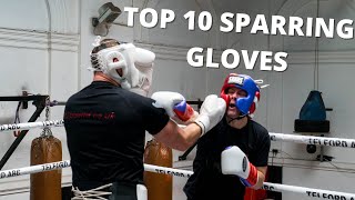 Top 10 BOXING SPARRING GLOVES 2021 [upl. by Yllor979]