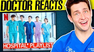 Doctor Reacts To Hospital Playlist  Medical KDrama Review [upl. by Cavit]