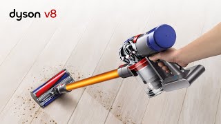 Dyson V8  There Is No Hiding Place For Dirt  Official Dyson Video [upl. by Sethrida]