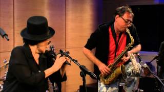 Yoko Ono and John Zorn Improvisation Live in The Greene Space [upl. by Ynottirb]