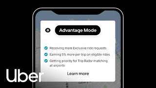 Introducing Advantage Mode  Uber [upl. by Gaw]