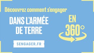 Découvrez comment sengager dans larmée de Terre en 360° [upl. by Nner754]