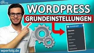 WordPress Grundeinstellungen 2025 Beachte Diese WordPress Einstellungen  Anleitung  Deutsch [upl. by Kallista812]