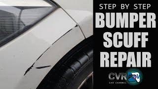 Paint Scuff Removal on your car Easy [upl. by Nauqaj458]