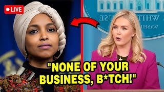 Karoline Leavitt DESTROYS Ilhan Omar on Live TV AGAIN [upl. by Bullard976]