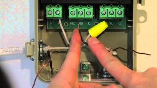 Wiring a Tork TU40 or DTU40 for 120 volts [upl. by Daniell]