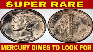 TOP 12 MOST VALUABLE MERCURY DIMES MERCURY DIMES VALUE [upl. by Akcirahs]