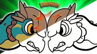 Pachycephalosaurus Song Animatic  Dinosaur Songs from Dinostory by Howdytoons Extras [upl. by Elag]