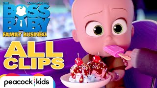 THE BOSS BABY FAMILY BUSINESS  All Official Clips [upl. by Naillil]