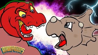 Best Dino Songs 2  Pterodactyl Song and More Dinosaur Songs from Dinostory by Howdytoons [upl. by Eahsed]