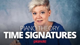 Basic Time Signatures Piano Theory [upl. by Olenolin]