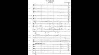 OVERTURE to CANDIDE by Leonard Bernstein conducted by Bernstein Audio  Full score [upl. by Nenerb]