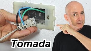 Como Instalar Tomada Simples 110V ou 220V NBR 5410 [upl. by Eiba582]