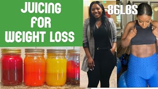 86lbs down Juicing Recipes for Beginners  Clear Skin amp Weightloss  EASY [upl. by Lichtenfeld467]