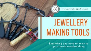 Jewelry Making Tools You ABSOLUTELY NEED To Start Metalsmithing  Metalsmith Academy [upl. by Freiman120]