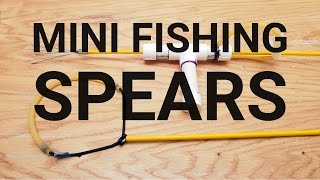 How To Make Mini Fishing Spears [upl. by Ploss]