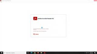 How to Fix the Adobe Acrobat Reader DC Not Opening Issue in Windows 10 Tutorial [upl. by Bonine]