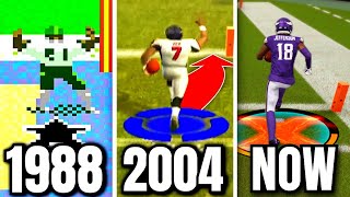 Scoring a Touchdown on Every Madden EVER 1988Present [upl. by Alehs]