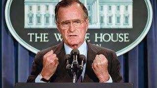 George HW Bush War Criminal CIA Spy Oil Tycoon Embodiment of US Elite [upl. by Whall]