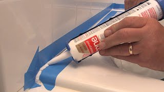 How to Caulk a Bathtub [upl. by Sosthina]