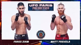 Frevola vs Ziam UFC Paris Showdown [upl. by Langbehn]