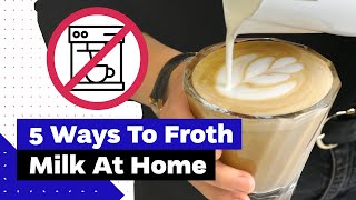 How To Froth Milk At Home Best Milk Frothers Review [upl. by Pittman]