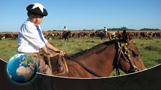 Argentinian Gauchos and their horses [upl. by Ancier]