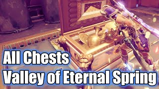 Immortals Fenyx Rising  All EPIC Chests Locations  Valley of Eternal Spring [upl. by Domela830]