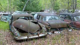 Abandoned cars in forgotten junkyard [upl. by Geaghan519]