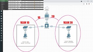 How to setup VLAN on FortiGate Firewall and Cisco Switch [upl. by Geddes]