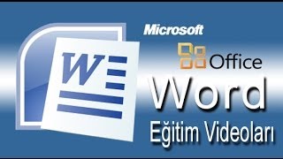 Word Bölüm 3 Yazı Oluşturma ve düzenleme [upl. by Aiza]