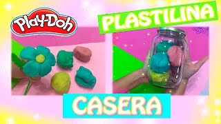 PLAYDOH O PLASTILINA CASERA  HACER FLORES CON PLASTY ART FIORELLE IMAGINARIUM [upl. by Kunz]