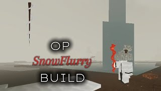 OVERPOWED SNOW FLURRY BUILD in Pilgrammed  Roblox [upl. by Eblehs]