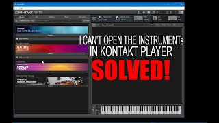 SOLVED  How to fix No Instruments loaded in Kontakt [upl. by Massarelli]