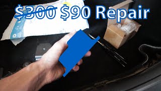 Mercedes C400 Auxiliary Battery Replacement [upl. by Ytoc]